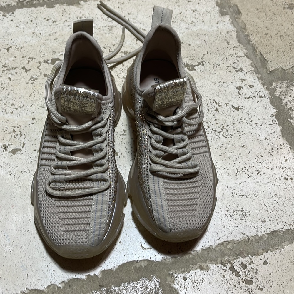 STEVE MADDEN SM NY 90 J Maxima SNEAKERS BLUSH MULTI Size 2